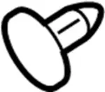 1121HG01L - : Side Retainer Screw for Infiniti Image