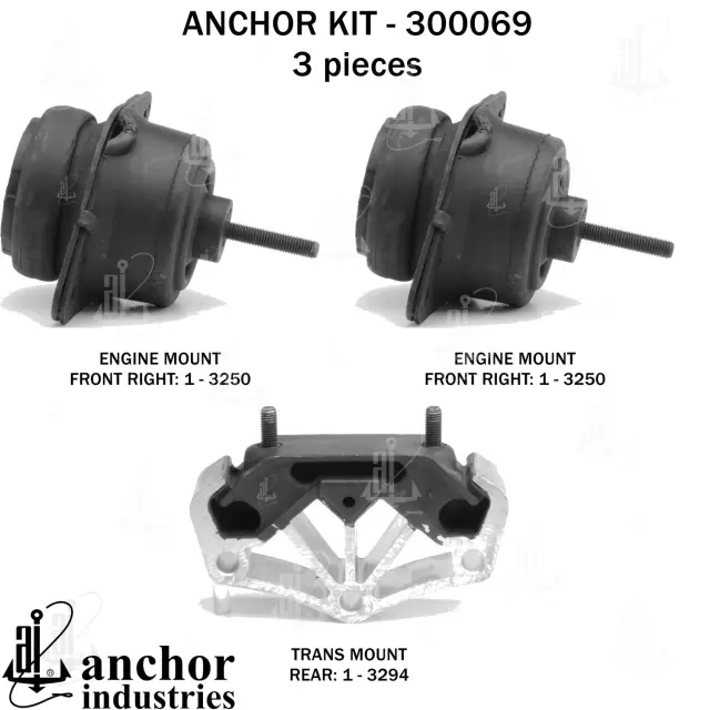 300069 - : Anchor Engine Mount Kit for Anchor Image