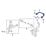 NL3Z3085A - Suspension: Upper Control Arm for Ford: Expedition, F-150, F-150 Lightning | Lincoln: Navigator Image