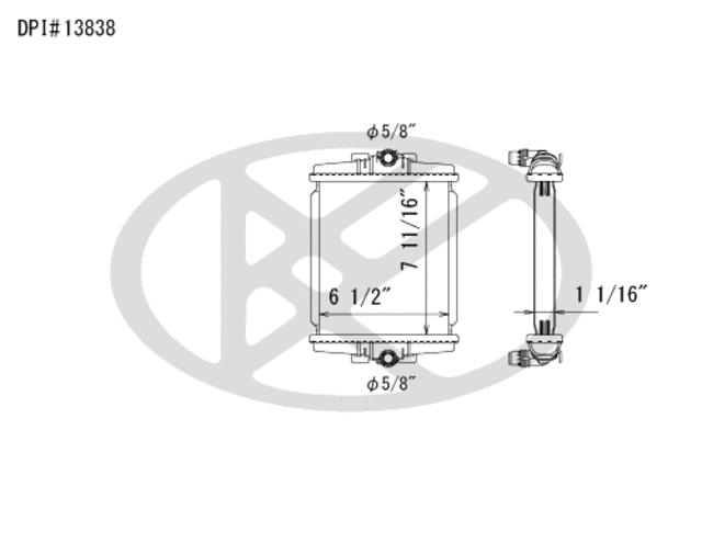 A13838 - : Koyorad Radiator for Koyo Image