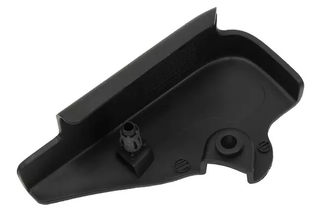 Jet Black Rear Driver Side Seat Inner Hinge Finish Cover - GM (22968713)