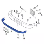 LC2Z17626AA - : Valance Panel for Ford Image