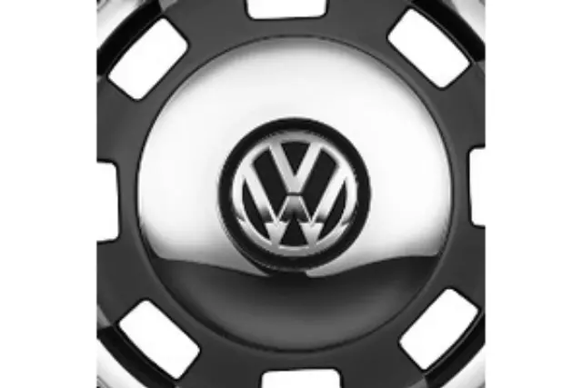 Heritage Wheel Center Cap - Chrome - Volkswagen (5C0-601-149-D-QZQ)