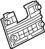 25391JK62B - : Dash Control Unit for INFINITI: EX35, G35, G37 Image