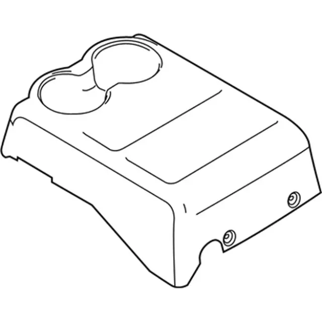 8C3Z25045A36DC - Body: Console for Ford: F-250 Super Duty, F-350 Super Duty, F-450 Super Duty Image