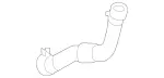 2185013482 - : Coolant Hose for Mercedes-Benz: CLS63 AMG, CLS63 AMG S, E63 AMG, E63 AMG S Image