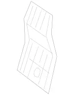 46368010089051 - Body: Rear Cover for Mercedes-Benz Image