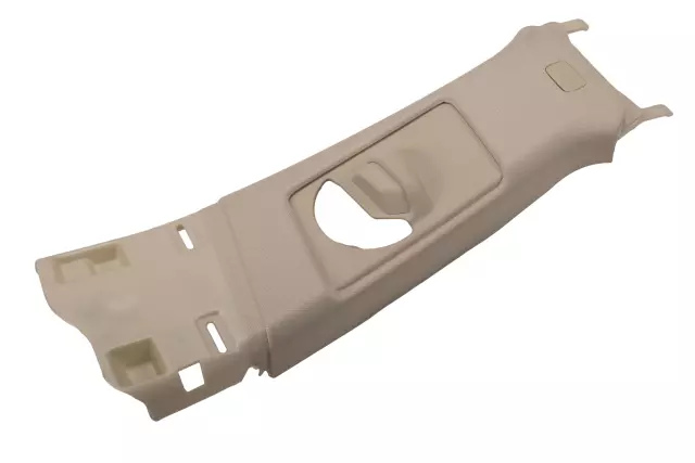 Light Wheat Driver Side B-Pillar Upper Trim Panel - GM (84618131)