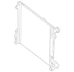 2045003003 - : Radiator for Mercedes-Benz: C300, C350, E400, GLK350 Image