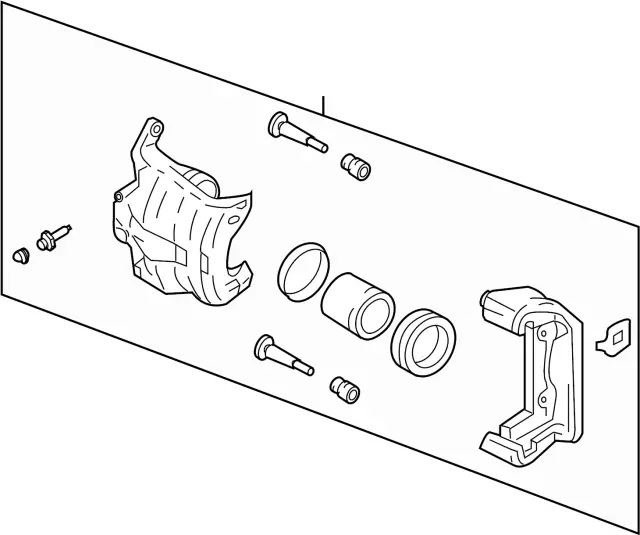 4100177S06RE - Suspension: Caliper for INFINITI: M30 Image