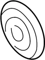 119300W000 - : Tension Pulley Cover for Infiniti Image