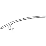 YF1Z5451729CA - Body: Roof Molding for FORD Image