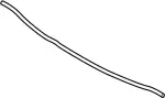 668304GA0A - Body: Seal Strip for Infiniti Image