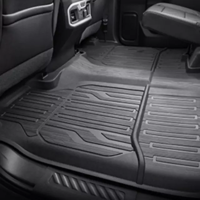 84375015 - Interior: Floor Liners, All-Weather, Second Row for GMC: Sierra 1500, Sierra 2500 HD, Sierra 3500 HD Image