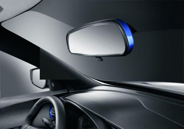 Rear View Mirror Cover, Blue - Nissan (T99G3-5RL1C)