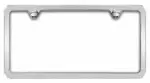 82213249AB - Exterior Accessories: License Plate Frame for Chrysler: 200, 300, Pacifica, Town &amp; Country, Voyager | Dodge: Challenger, Charger, Dart, Grand Caravan | Jeep: Cherokee, Compass, Gladiator, Grand Cherokee, Grand Cherokee L, Grand Cherokee WK, Grand Wagoneer, Patriot, Renegade, Wagoneer, Wagoneer L, Wrangler | Ram: C/V Image