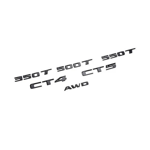 86559606 - Exterior: Exterior Trim, Emblems, CT4 &amp; CT5, Black for Cadillac: CT4, CT5 Image