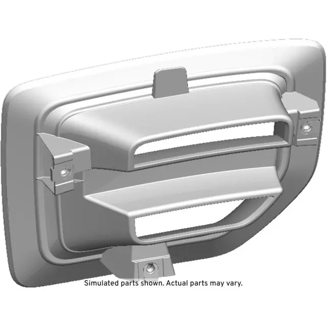 23178961 - : OEM NEW 2015-20 GM Chevrolet Sierra Front Passenger Side Fog Lamp Bezel 23178961 for GMC: Sierra 2500 HD, Sierra 3500 HD Image