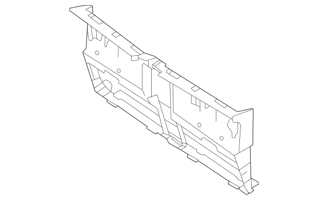 1678853611 - Attachment Parts: Air Duct Segment for Mercedes-Benz: GLS450, GLS580, Maybach GLS600 Image image