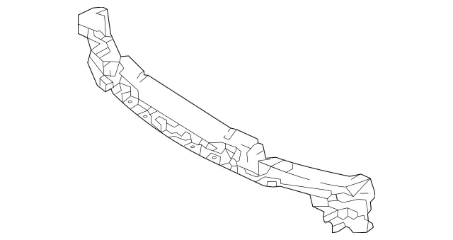 2138850805 - Attachment Parts: Impact Absorber for Mercedes-Benz: E300, E350, E400, E43 AMG, E450, E53 AMG, E63 AMG S Image image