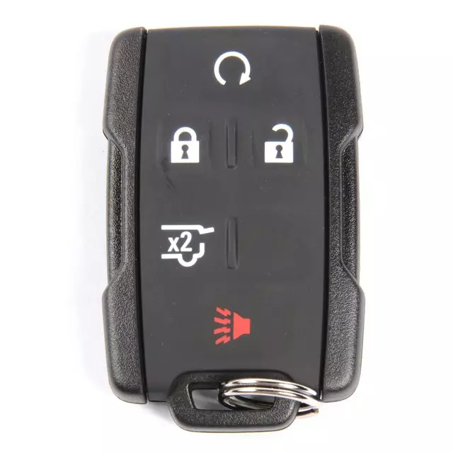 13577768 - : Part# 13577768 5 Button Keyless Entry Remote Key Fob for GMC: Yukon, Yukon XL Image