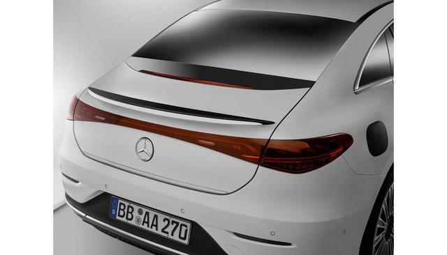 2957930400 - Exterior Detachable Parts: Rear Spoiler Attachment for Mercedes-Benz: EQE 350, EQE 350+, EQE 500, EQE AMG Image
