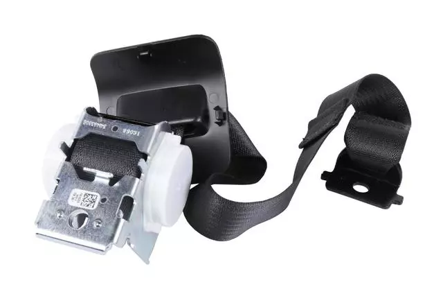 Black Passenger Side 3rd Row Seat Belt with Retractor - GM (19353594)