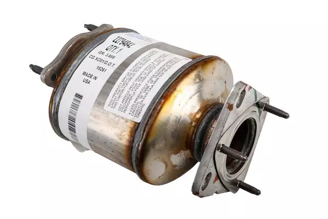 19418940 - : Part# 19418940 3-Way Catalytic Converter with Flanges, Gasket, and Studs for Buick: LaCrosse, Regal | Chevrolet: Impala, Malibu Image