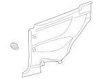 20869011267D44 - Body: Lower Quarter Trim for Mercedes-Benz Image
