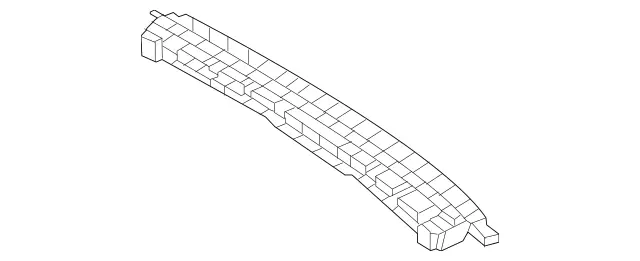 1678800701 - Attachment Parts: Basic Carrier, Bumper for Mercedes-Benz: GLS450, GLS580, GLS63 AMG, Maybach GLS600 Image image