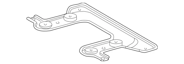 2204630386 - Steering: Lower Cover for Mercedes-Benz Image