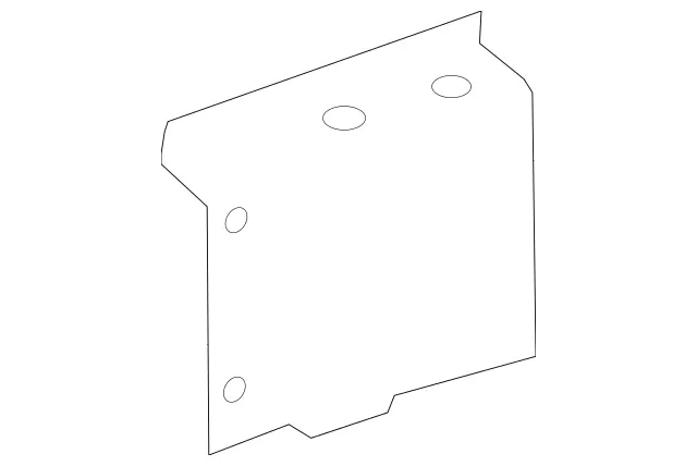 2046201567 - Front-End Assembly, Front Panel: Cover Longitudinal Member for Mercedes-Benz: C250, C300, C350, C63 AMG, E550, GLK250, GLK350 Image image