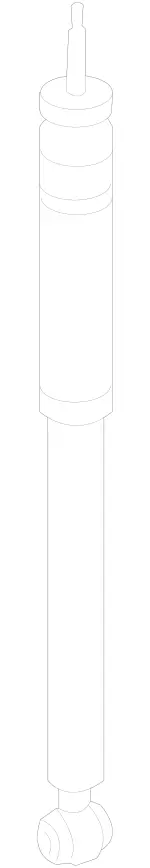 2193260500 - Springs, Suspension and Hydraulics: Shock Absorber for Mercedes-Benz: CLS500, CLS55 AMG, CLS550, CLS63 AMG Image