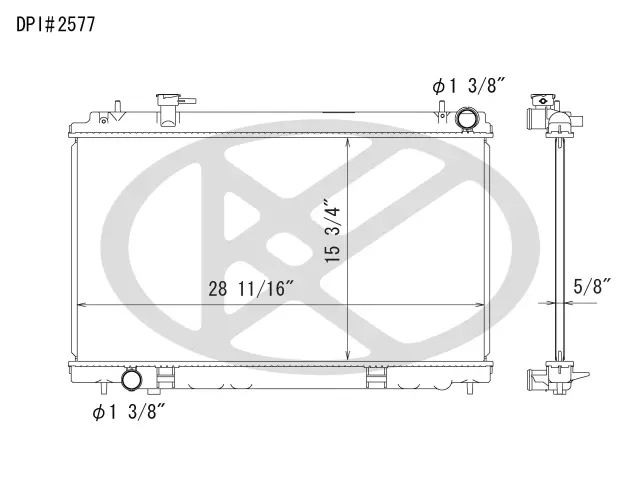 A2577 - : Koyorad Radiator for Koyo Image