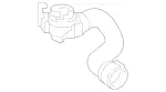 2905006400 - Radiator: Coolant Hose for Mercedes-Benz Image