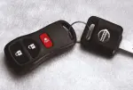 28268ZT03A - : Remote Control Key Fob (Vehicles W/O I-Key) for Nissan: Armada, Frontier, NV1500, NV2500, NV3500, Pathfinder, Sentra, TITAN, Versa, Xterra Image