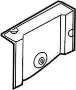 78842AL500 - Body: Air Baffle Guard for Infiniti Image