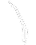 16469319339051 - Body: Rear Pillar Trim for Mercedes-Benz Image