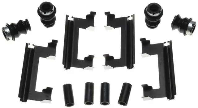 18K990X - Brake: Front Brake Caliper Hardware Kit for Cadillac: DeVille, DTS | Chevrolet: Avalanche 2500, Express 2500, Express 3500, Silverado 1500, Silverado 1500 HD, Silverado 2500, Silverado 2500 HD, Silverado 2500 HD Classic, Silverado 3500, Silverado 3500 Classic, Silverado 3500 HD, Suburban 2500 | GMC: Savana 2500, Savana 3500, Sierra 1500, Sierra 1500 HD, Sierra 1500 HD Classic, Sierra 2500, Sierra 2500 HD, Sierra 2500 HD Classic, Sierra 3500, Sierra 3500 Classic, Sierra 3500 HD, Yukon XL 2500 | Hummer: H2 Image