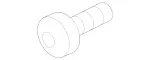 9906137 - Front Door: Hexalobular Screw for Mercedes-Benz Image