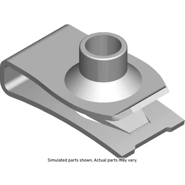 11548298 - : Multi-Purpose Nut for Cadillac: CT4, Escalade, Escalade ESV, ESCALADE IQ | Chevrolet: Corvette, Silverado 1500, Silverado 1500 LTD, Silverado 2500 HD, Silverado 3500 HD, Silverado EV, Suburban, Tahoe | GMC: Hummer EV Pickup, Hummer EV SUV, Sierra 1500, Sierra 1500 Limited, Sierra 2500 HD, Sierra 3500 HD, Sierra EV, Yukon, Yukon XL Image