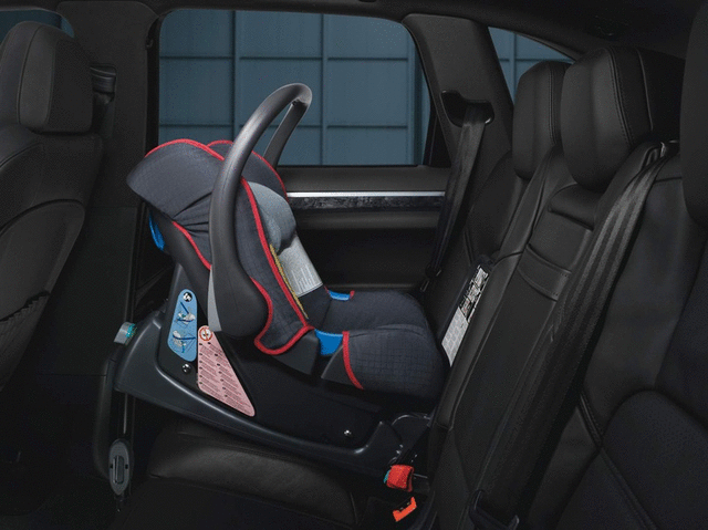 95504480587 - Interior: Porsche Baby Seat Latch - G0+ for Porsche: 911, Boxster, Cayenne, Cayman, Macan, Panamera Image