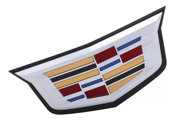 84552880 - : Silver Front Grille Emblem for Cadillac: CT4, CT5 Image