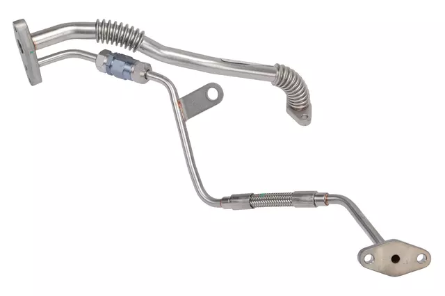 24001296 - Air and Fuel Delivery: Turbocharger Oil Feed Pipe for Cadillac: Escalade, Escalade ESV | Chevrolet: Silverado 1500, Silverado 1500 LTD, Suburban, Tahoe | GMC: Sierra 1500, Sierra 1500 Limited, Yukon, Yukon XL Image
