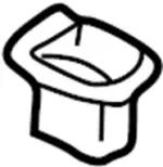 883021P360 - Body: Guard for Infiniti Image