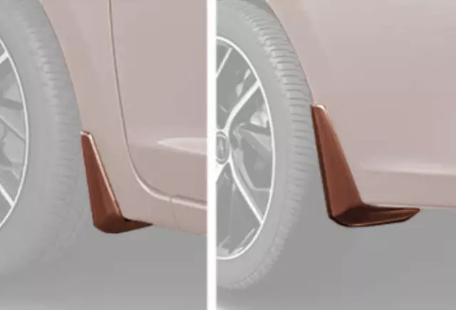 8P00TX62K0B - : Splash Guards - Canyon Bronze Metallic for Acura Image
