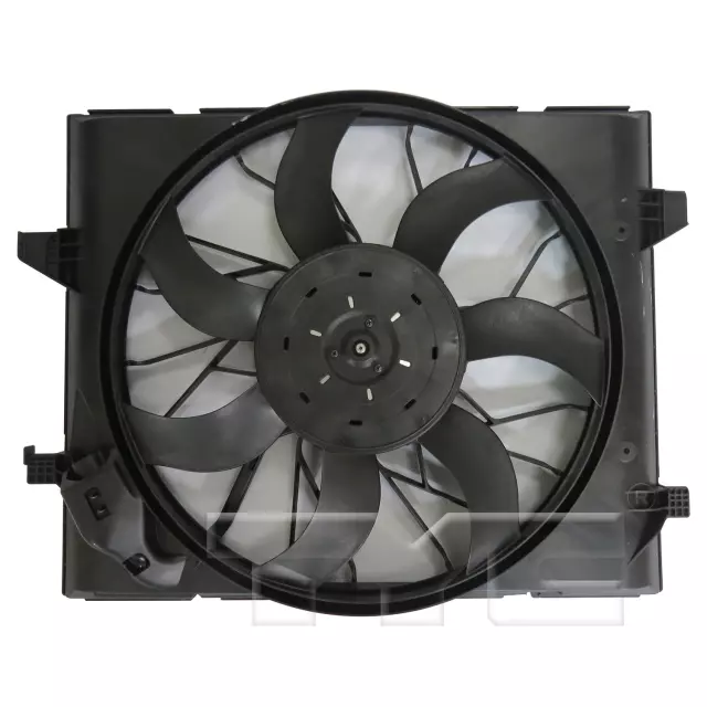 624340 - Cooling Systems: Dual Radiator and Condenser Fan Assembly - Replaces Dodge 55038994AI, 55038994AI for TYC Image
