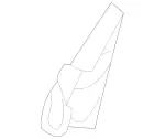 204727039064 - Body: Corner Cover Gasket for Mercedes-Benz Image