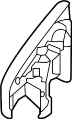 802935DA3A - : Inner Cover for INFINITI: QX30 Image