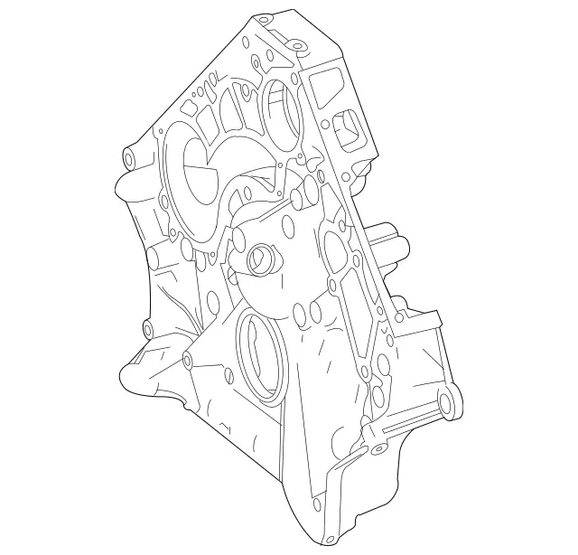 1560102333 - Engine: Front Cover for Mercedes-Benz Image